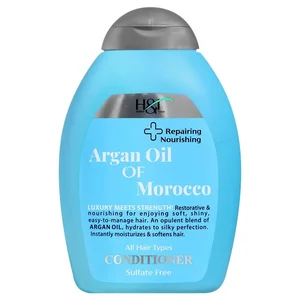 نرم‌کننده مو هرباتک مدل argan oil of morocco حجم 385 میلی‌لیتر
