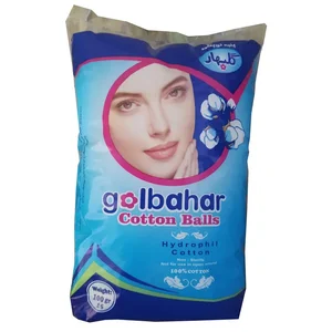 پنبه آرایشی گلبهار مدل B22 وزن 100 گرم