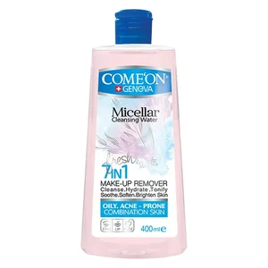 آب پاک کننده آرایش صورت کامان مدل OILY SKIN حجم 400 میلی لیتر