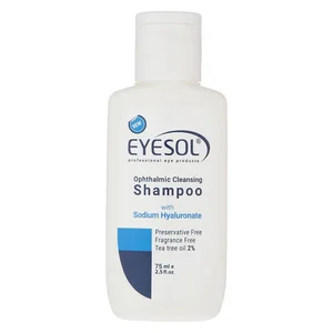 شامپو شست‌وشوی پلک و مژه آیسول مدل ophthalmic حجم 75 میلی‌لیتر