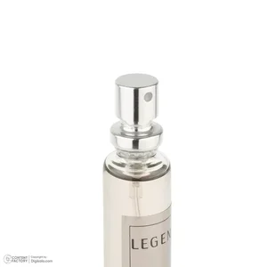 عطر جیبی مردانه صندل مدل LEGEND با رایحه شیرین، خنک حجم 25 میلی‌لیتر