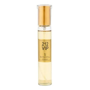 عطر جیبی زنانه صندل مدل 212 VIP WOMEN با رایحه شیرین و گرم حجم 25 میلی‌لیتر
