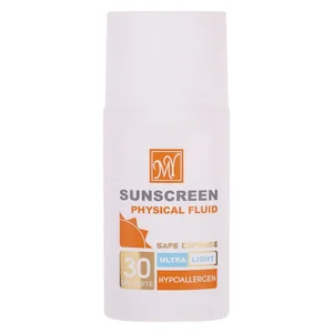 فلوئید ضدآفتاب بی‌رنگ مای +SPF30 مدل Physicall مناسب انوع پوست، حجم 50 میلی‌لیتر