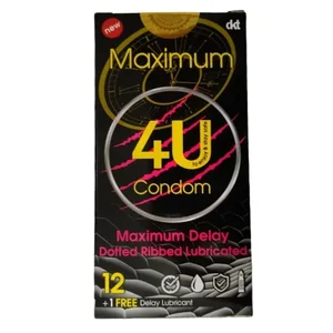 کاندوم فور یو مدل ماکسیموم بسته 12 عددی