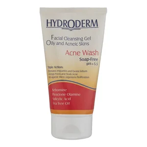 ژل شست‌وشوی صورت هیدرودرم مدل Oily Skin وزن 150 گرم