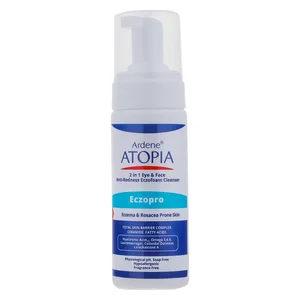 فوم شست‌وشوی صورت آردن آتوپیا مدل ECZOPRO حجم 150 میلی‌لیتر
