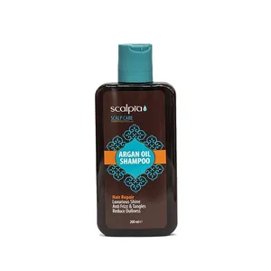 شامپو مو اسکالپیا مدل argan oil حجم 200 میلی لیتر