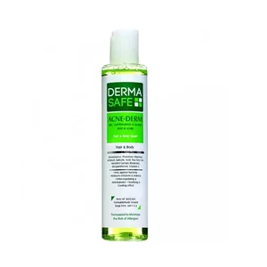 شامپو سر و بدن درماسیف مدل Acne Derm حجم ۲۰۰ میلی لیتر
