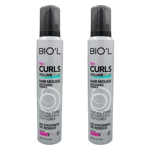 موس مو بیول مدل 4 FINE CURLS حجم 200 میلی لیتر مجموعه دو عددی