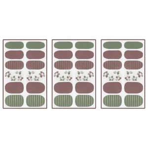 استیکر طراحی ناخن مدل FL14 مجموعه 3 عددی