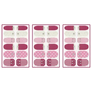 استیکر طراحی ناخن مدل استار مجموعه 3 عددی