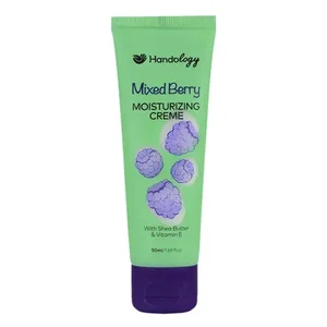 کرم مرطوب کننده دست و صورت هندولوژی مدل Mixed Berry مناسب برای انواع پوست حجم 50 میلی‌لیتر