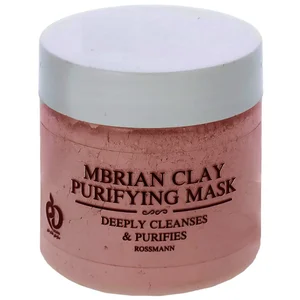 ماسک صورت و بدن خاک رس قرمز مابرین حجم 230 میلی‌لیتر بدون پارابن مناسب پوست چرب و مختلط کاهش‌دهنده چربی و پاکسازی عمیق پوست