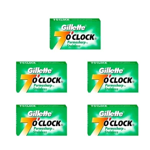 تیغ یدک ژیلت مدل  Super Platinum بسته 5 عددی