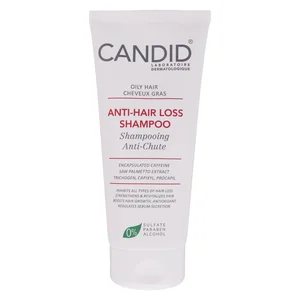 شامپو ضد ریزش مو کاندید مخصوص موهای چرب، حجم 200 میلی‌لیتر مدل Anty-Chute، تقویت‌کننده با عصاره نخل اره‌ای