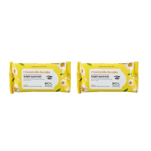 دستمال مرطوب بیول مدل Chamomilla Recutita مجموعه 2 عددی