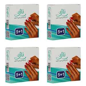 پد لاک پاک کن نازه مدل 06 مجموعه 4 عددی