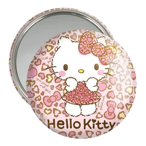 آینه جیبی خندالو مدل هلو کیتی Hello Kitty  کد 2498