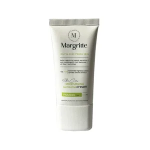 کرم مرطوب‌کننده دست، صورت، گردن مارگریت مدل hyaluronic acid مناسب برای پوست چرب، مختلط حجم 50 میلی‌لیتر