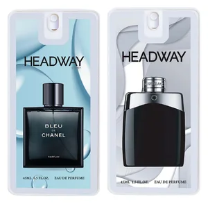 عطر جیبی مردانه هدوی استوری مدل مون بلان لجند و بلو شنل حجم 45 میلی لیتر مجموعه 2 عددی