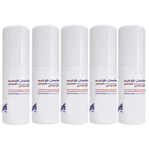 لوسیون تقویت کننده مو ناژو مدل ماینوکسیدیل 5 درصد مناسب برای انواع مو حجم 60 میلی لیتر بسته 5 عددی