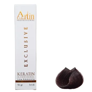 رنگ مو آرتین شماره 1.1 حجم 100 میلی لیتر رنگ مشکی پرکلاغی 