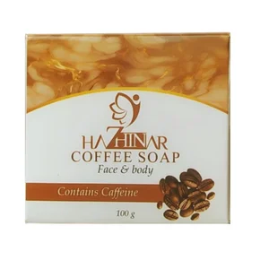 صابون شستشو هاژینار مدل قهوه وزن 100 گرم