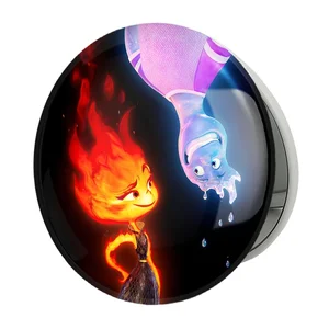 آینه جیبی خندالو طرح بنیادین Elemental مدل تاشو کد 31035
