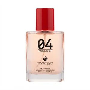 عطر جیبی وودی سنس مدل Molecule 04 با رایحه گرم حجم 30 میلی‌لیتر