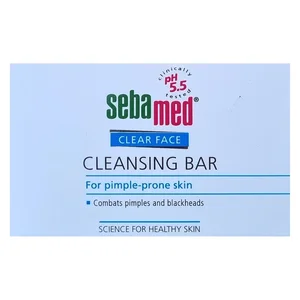 پن شستشو کنترل کننده چربی و ضد اکنه صورت سبامد مدل cleansing bar مناسب برای انواع پوست وزن 100 گرم