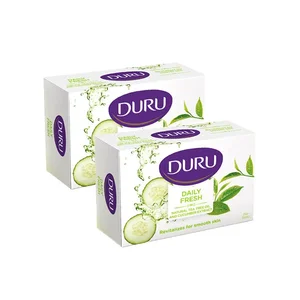 صابون شستشو دورو مدل Tea And Cucumber تحت لیسانس وزن120 گرم بسته 2 عددی
