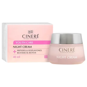 مرطوب کننده سینره مدل Night Care حجم 40 میلی‌لیتر مناسب انواع پوست استفاده در ناحیه صورت و گردن