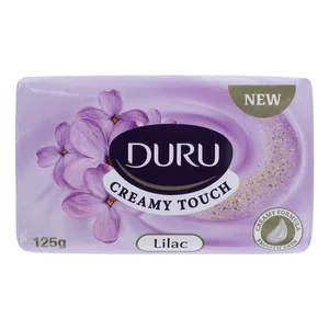 صابون شستشو لطافت بخش صورت و بدن دورو مدل lilac مناسب برای انواع پوست وزن 125 گرم