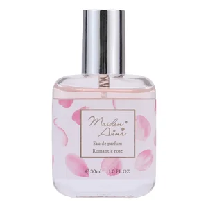 عطر جیبی زنانه میدن آنا مدل romantic rose حجم 30 میلی‌لیتر با رایحه گلی و پخش بوی متوسط، مناسب فصل زمستان