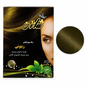  رنگ مو شماره 1 شاژن حجم 192 میلی‌لیتر رنگ زیتونی