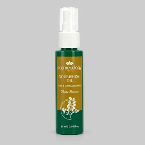 روغن مو کاسمکولوژی مدل nourishing حجم 60 میلی‌لیتر، مناسب موی آسیب دیده و کنترل وز