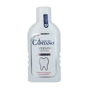 دهانشویه دندانهای حساس حاوی سفید کننده پاستا دل کاپیتانو مدل Sensitive+Whitening Mouthwash حجم 400 میلی لیتر