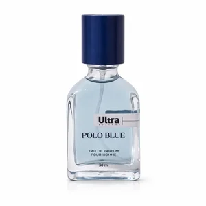 عطر جیبی مردانه اولترا ویرچوآل مدل Polo Blue با رایحه خنک حجم 30 میلی‌لیتر