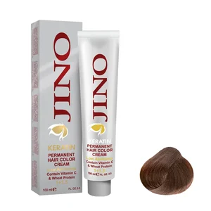 رنگ مو ژینو سری Beige شماره 6.32 حجم 100 میلی لیتر رنگ بلوند بژ تیره