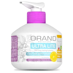 کرم آبرسان صورت، بدن اورند مدل ULTRA LITE مناسب برای انواع پوست حجم 250 میلی‌لیتر