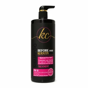 شامپو مو کیسی مدل before keratin مناسب مو رنگ شده و انواع تراپی حجم 1000 میلی‌لیتر