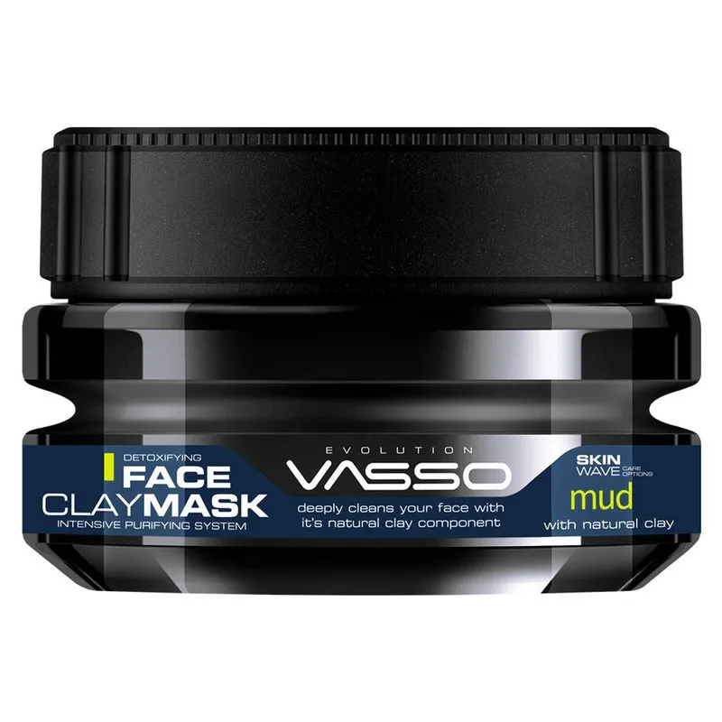 ماسک صورت واسو مدل Mud Clay حجم 250 میلی لیتر - تصویر 3