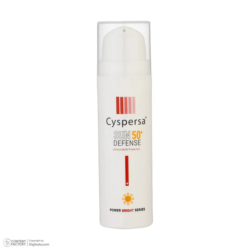 کرم ضدآفتاب بیرنگ سیسپرسا SPF50 مدل ضدلک مناسب برای انواع پوست، حجم 50 میلیلیتر - تصویر 4