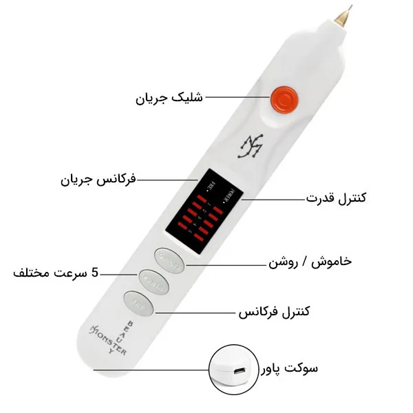دستگاه پلاسما بیوتی مانستر مدل برقی - تصویر 4