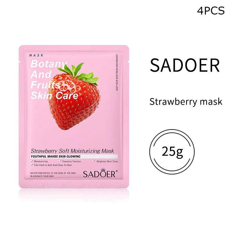 ماسک صورت سادور مدل Strawberry حجم 25 میلی لیتر - تصویر 4