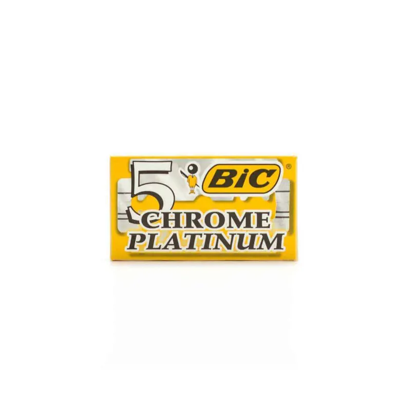 تیغ یدک بیک مدل Platinum Chromium Double Edge مجموعه 3 عددی - تصویر 3