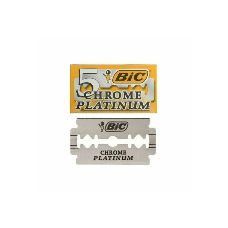 تیغ یدک بیک مدل Platinum Chromium Double Edge مجموعه 3 عددی - تصویر 5