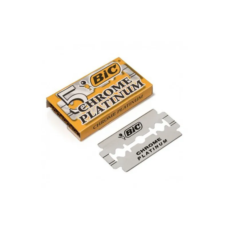تیغ یدک بیک مدل Platinum Chromium Double Edge مجموعه 3 عددی - تصویر 6