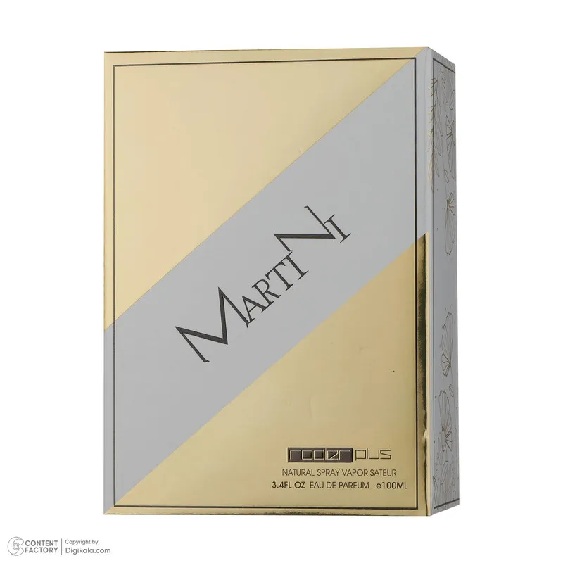 ادو پرفیوم زنانه رودیر پلاس مدل MARTINI حجم 100 میلی لیتر - تصویر 4