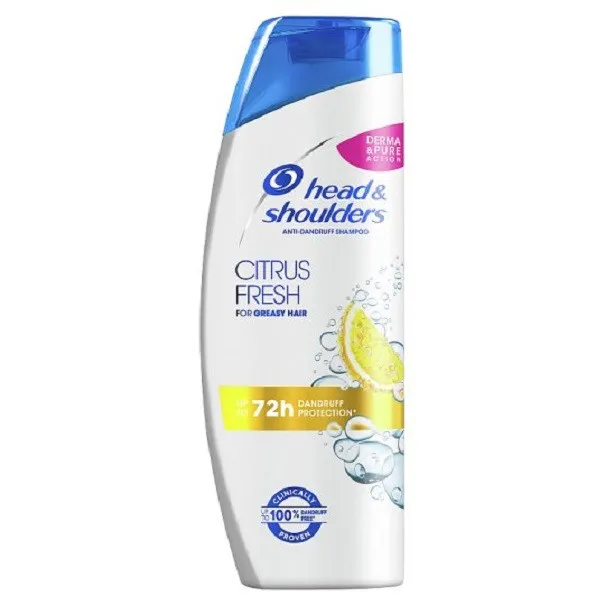 شامپو مو هد اند شولدرز مدل CITRUS FRESH حجم 600 میلی لیتر - تصویر 2
